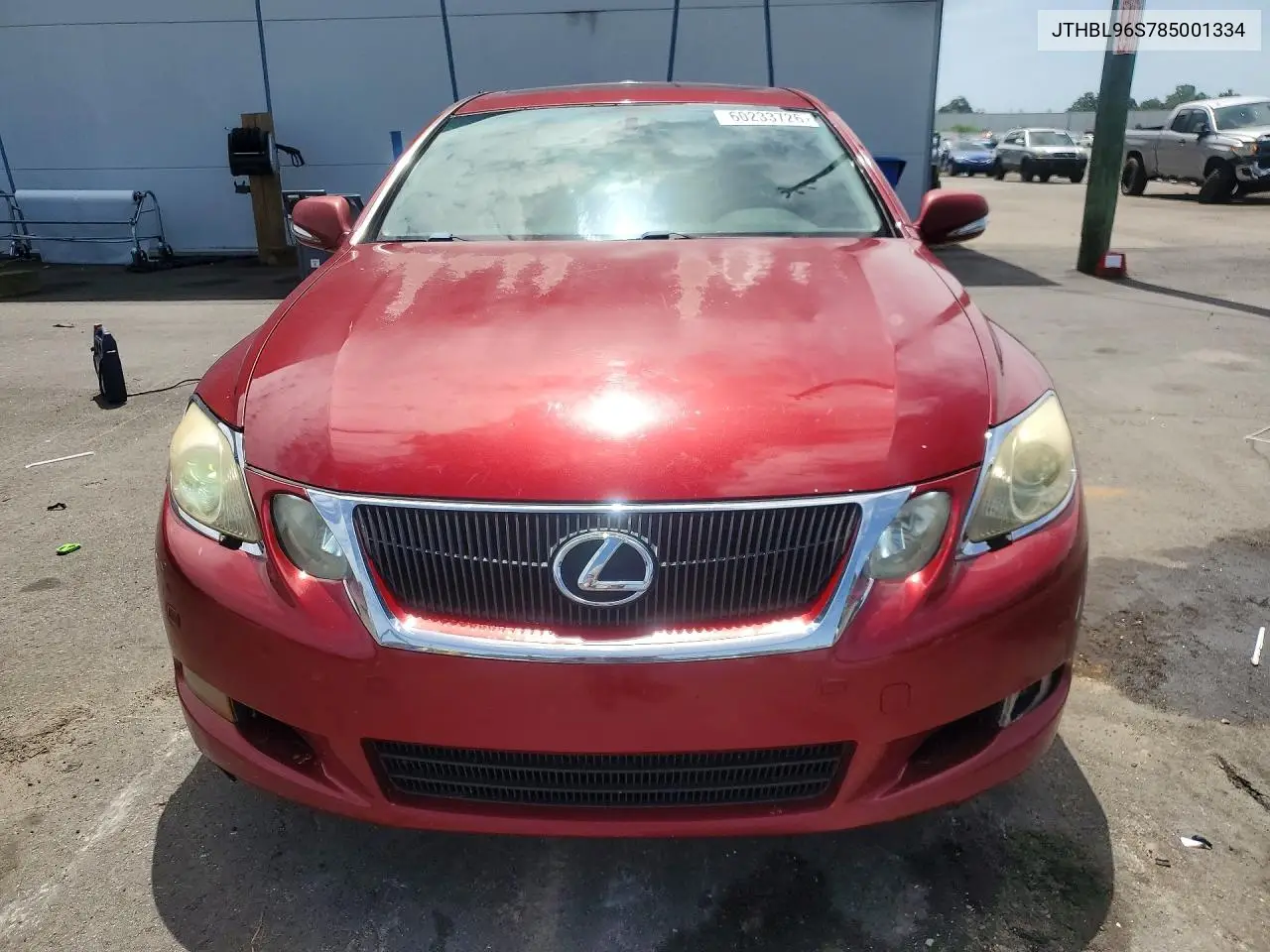 2008 Lexus Gs 460 VIN: JTHBL96S785001334 Lot: 60233726