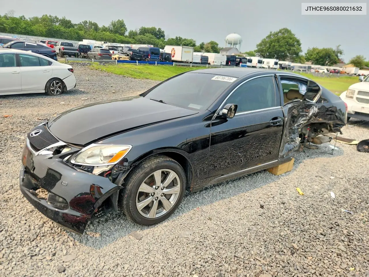 2008 Lexus Gs 350 VIN: JTHCE96S080021632 Lot: 60786786