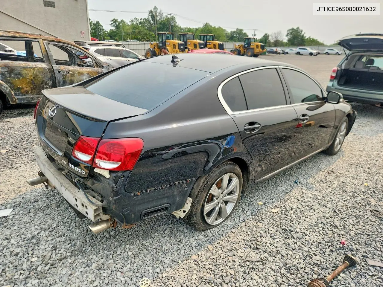 2008 Lexus Gs 350 VIN: JTHCE96S080021632 Lot: 60786786