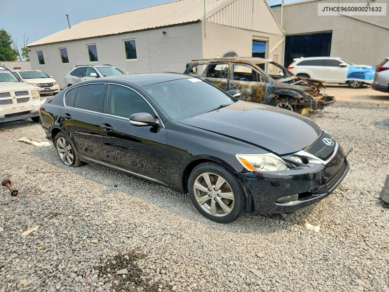 2008 Lexus Gs 350 VIN: JTHCE96S080021632 Lot: 60786786