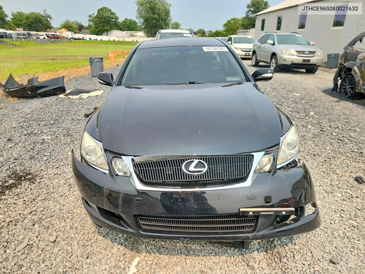 2008 Lexus Gs 350 VIN: JTHCE96S080021632 Lot: 60786786