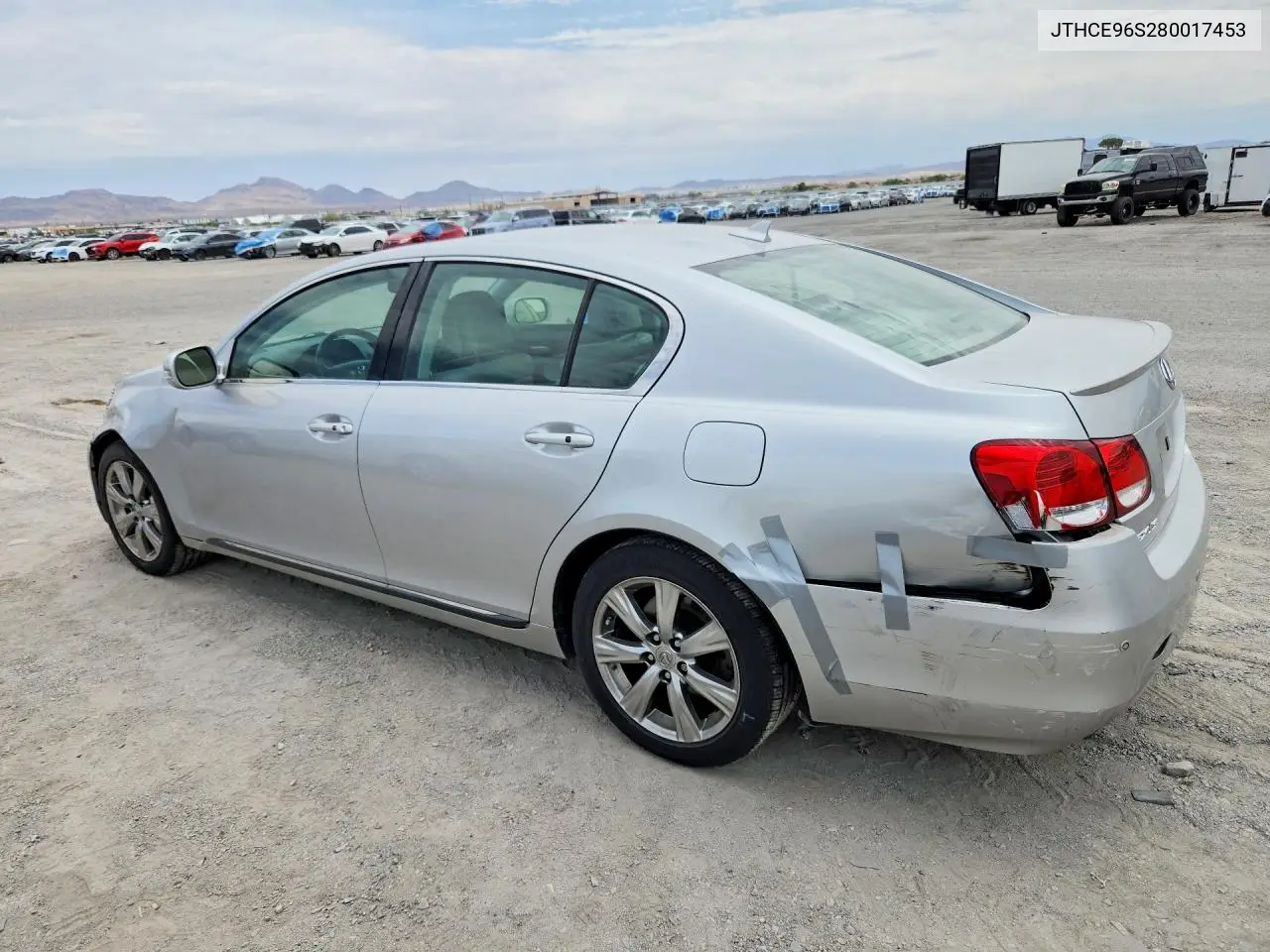 2008 Lexus Gs 350 VIN: JTHCE96S280017453 Lot: 61740326