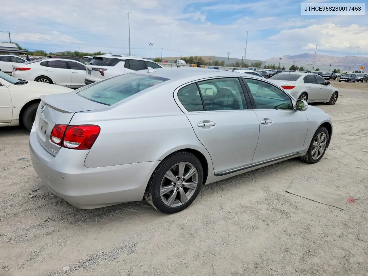 2008 Lexus Gs 350 VIN: JTHCE96S280017453 Lot: 61740326