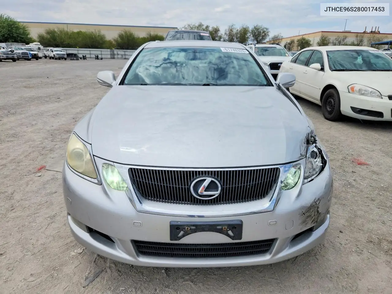 2008 Lexus Gs 350 VIN: JTHCE96S280017453 Lot: 61740326
