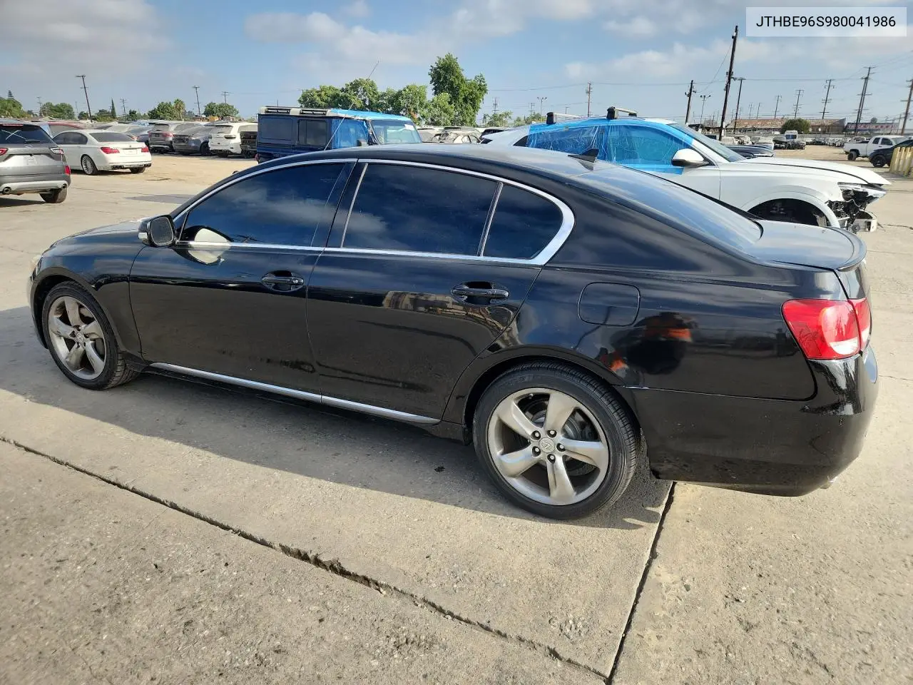 2008 Lexus Gs 350 VIN: JTHBE96S980041986 Lot: 61760266