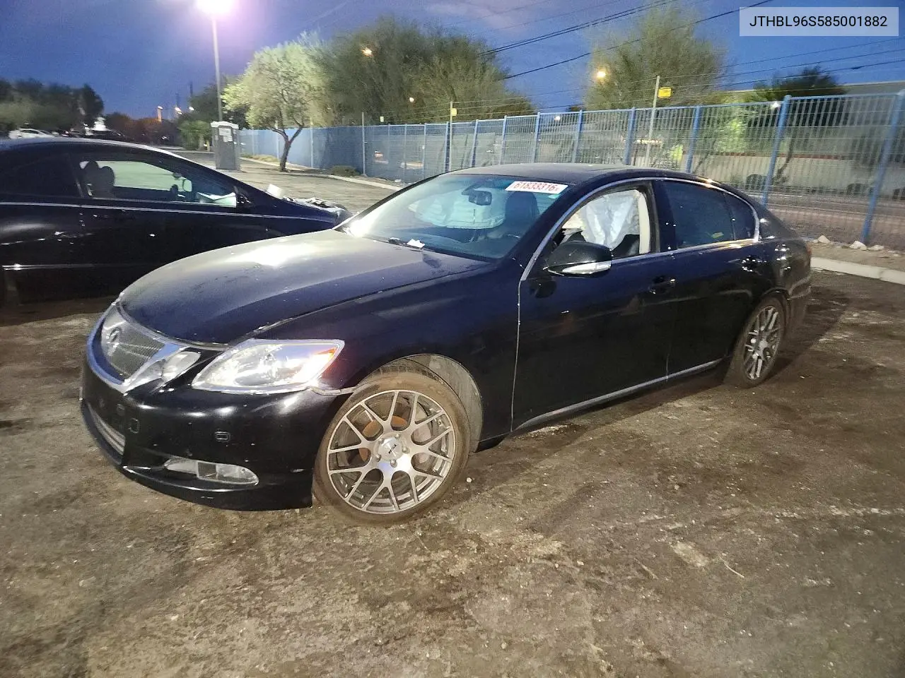 2008 Lexus Gs 460 VIN: JTHBL96S585001882 Lot: 61833316
