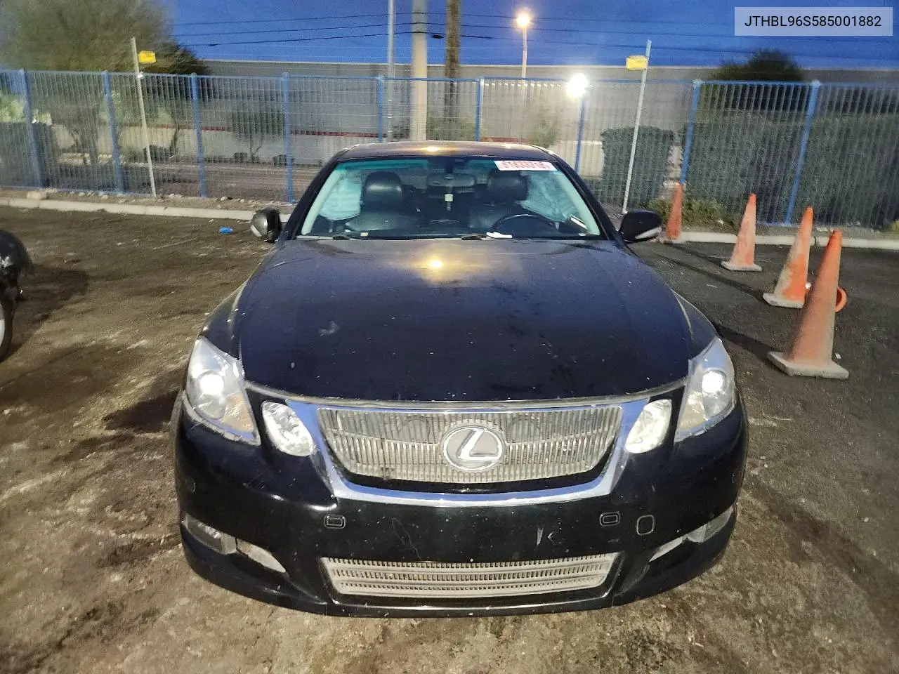 2008 Lexus Gs 460 VIN: JTHBL96S585001882 Lot: 61833316