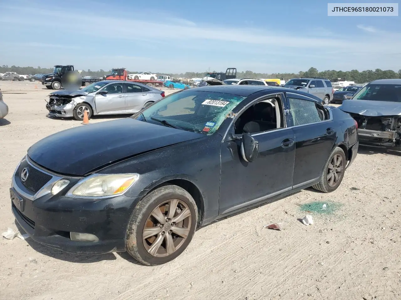 2008 Lexus Gs 350 VIN: JTHCE96S180021073 Lot: 82013194