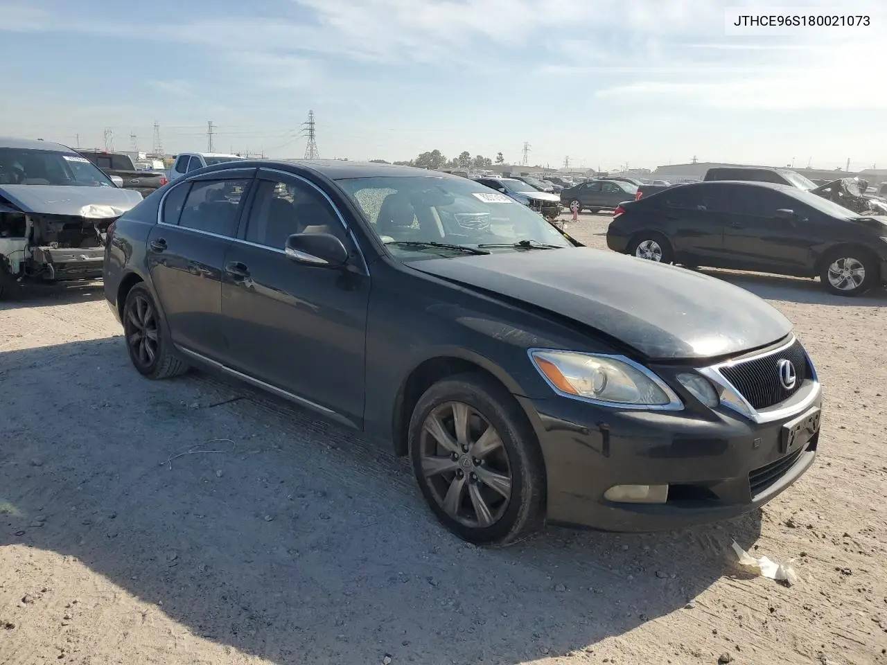 2008 Lexus Gs 350 VIN: JTHCE96S180021073 Lot: 82013194