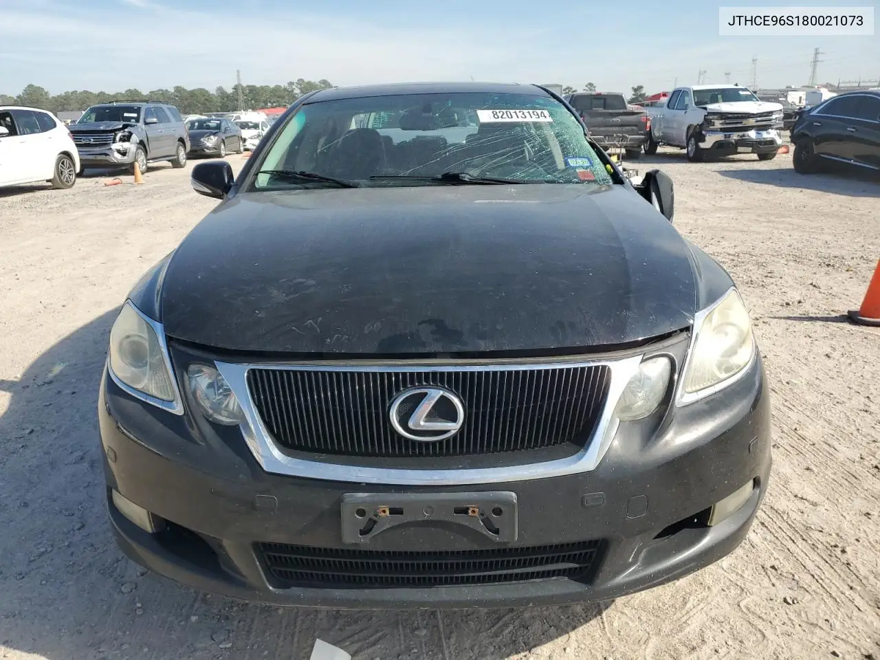 2008 Lexus Gs 350 VIN: JTHCE96S180021073 Lot: 82013194