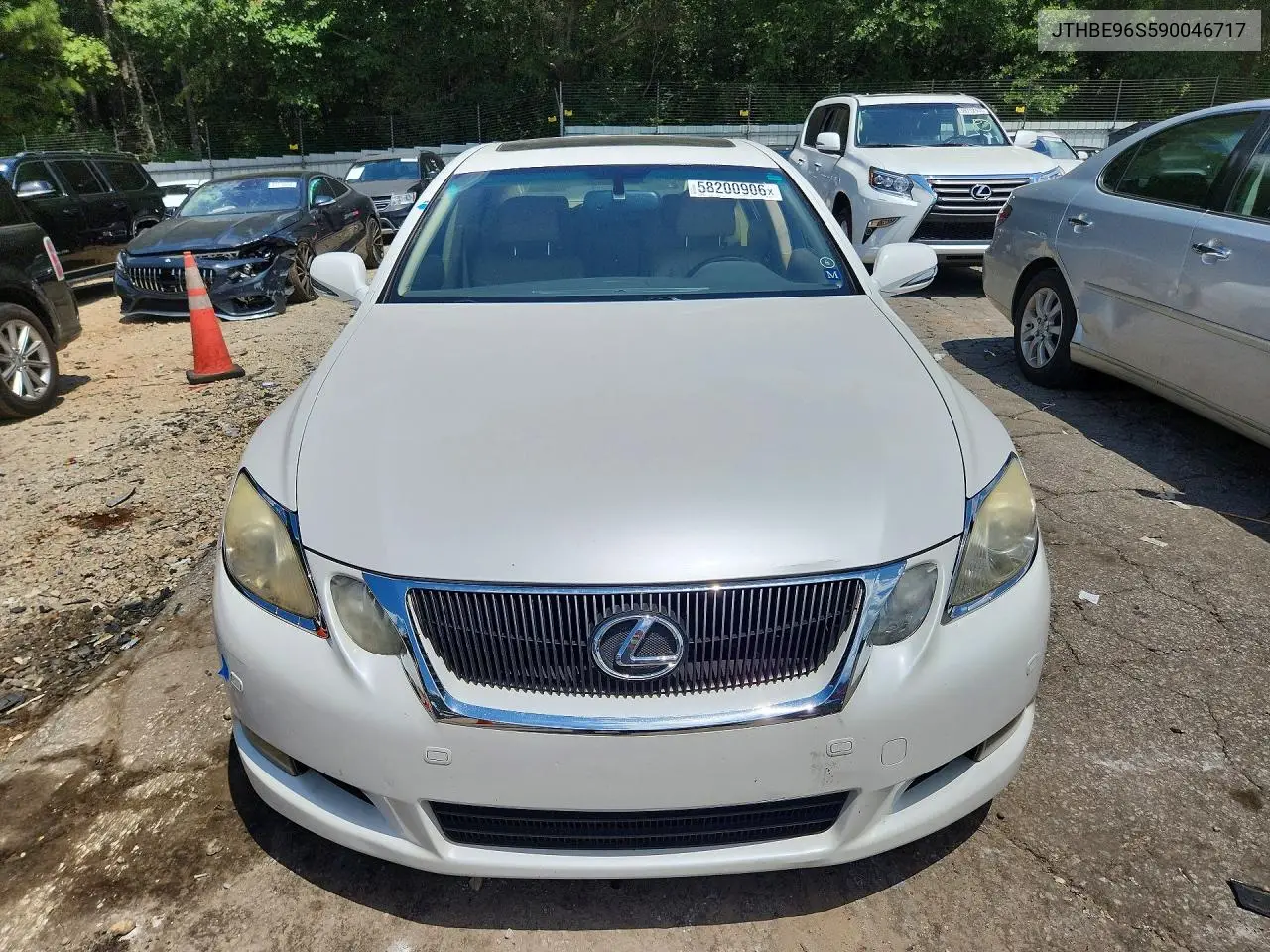 2009 Lexus Gs 350 VIN: JTHBE96S590046717 Lot: 58200906