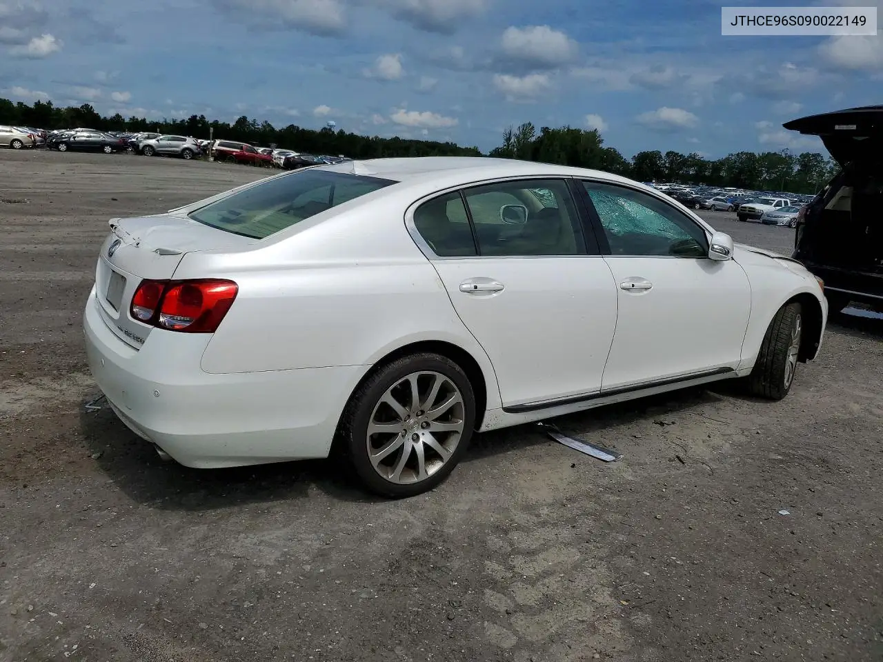 2009 Lexus Gs 350 VIN: JTHCE96S090022149 Lot: 58648036