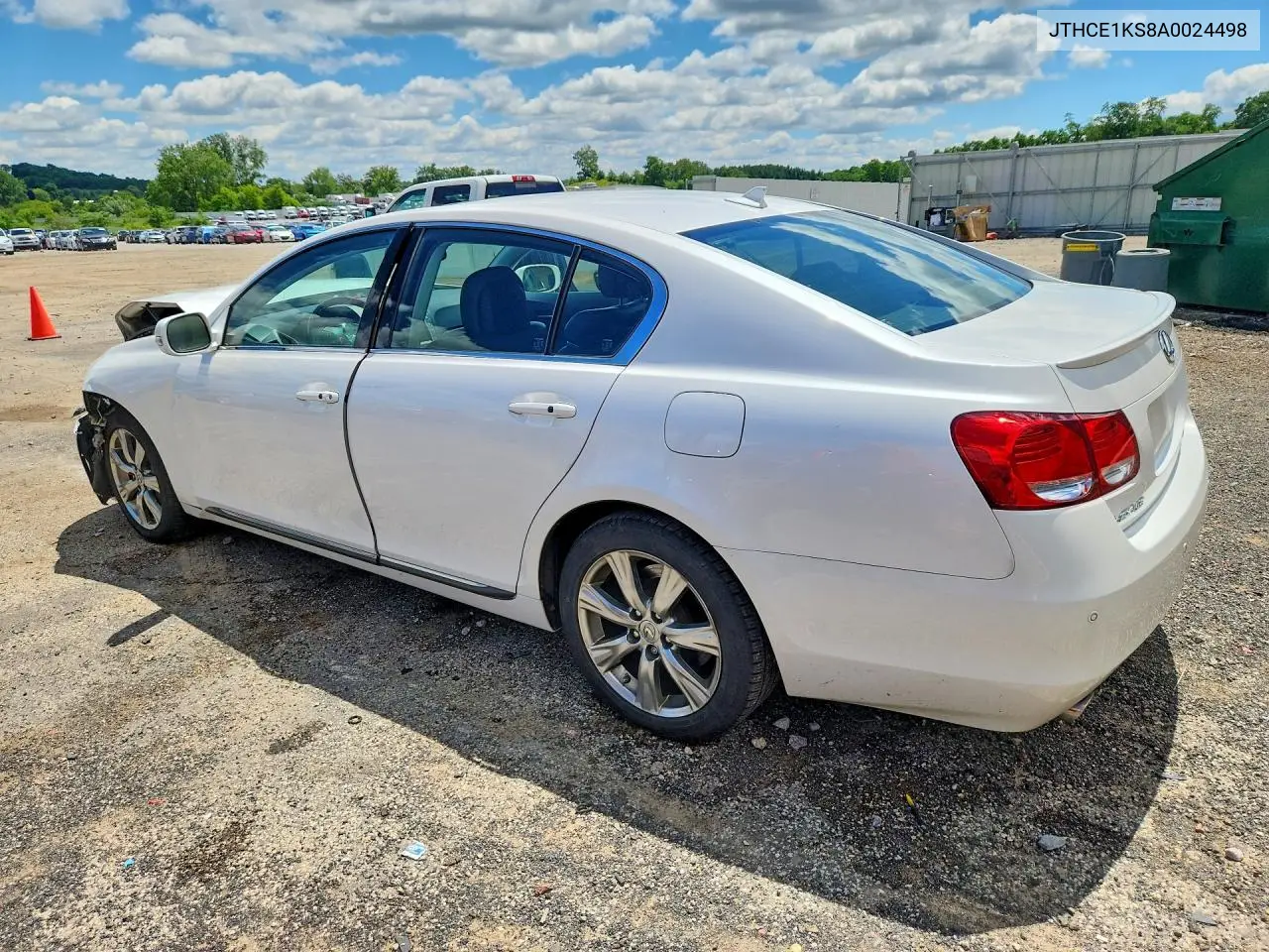2010 Lexus Gs 350 VIN: JTHCE1KS8A0024498 Lot: 57972966