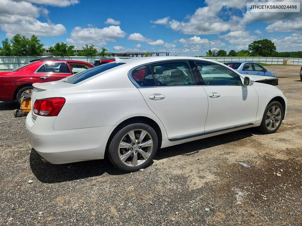 2010 Lexus Gs 350 VIN: JTHCE1KS8A0024498 Lot: 57972966