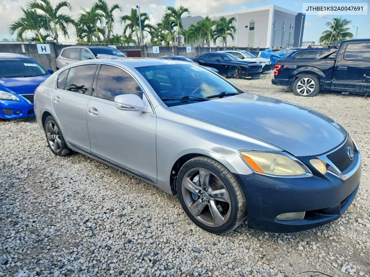 2010 Lexus Gs 350 VIN: JTHBE1KS2A0047691 Lot: 58562656