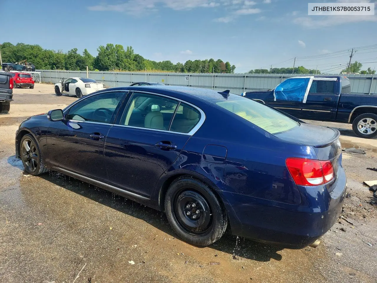 2011 Lexus Gs 350 VIN: JTHBE1KS7B0053715 Lot: 59139186