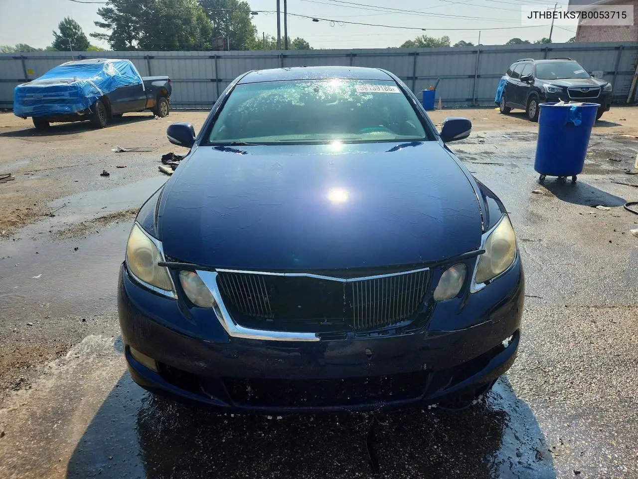 2011 Lexus Gs 350 VIN: JTHBE1KS7B0053715 Lot: 59139186