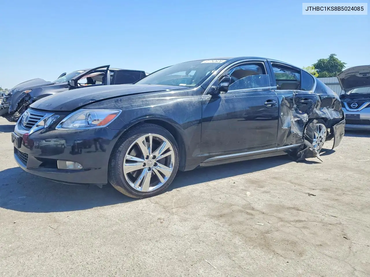 2011 Lexus Gs 450H VIN: JTHBC1KS8B5024085 Lot: 61752626