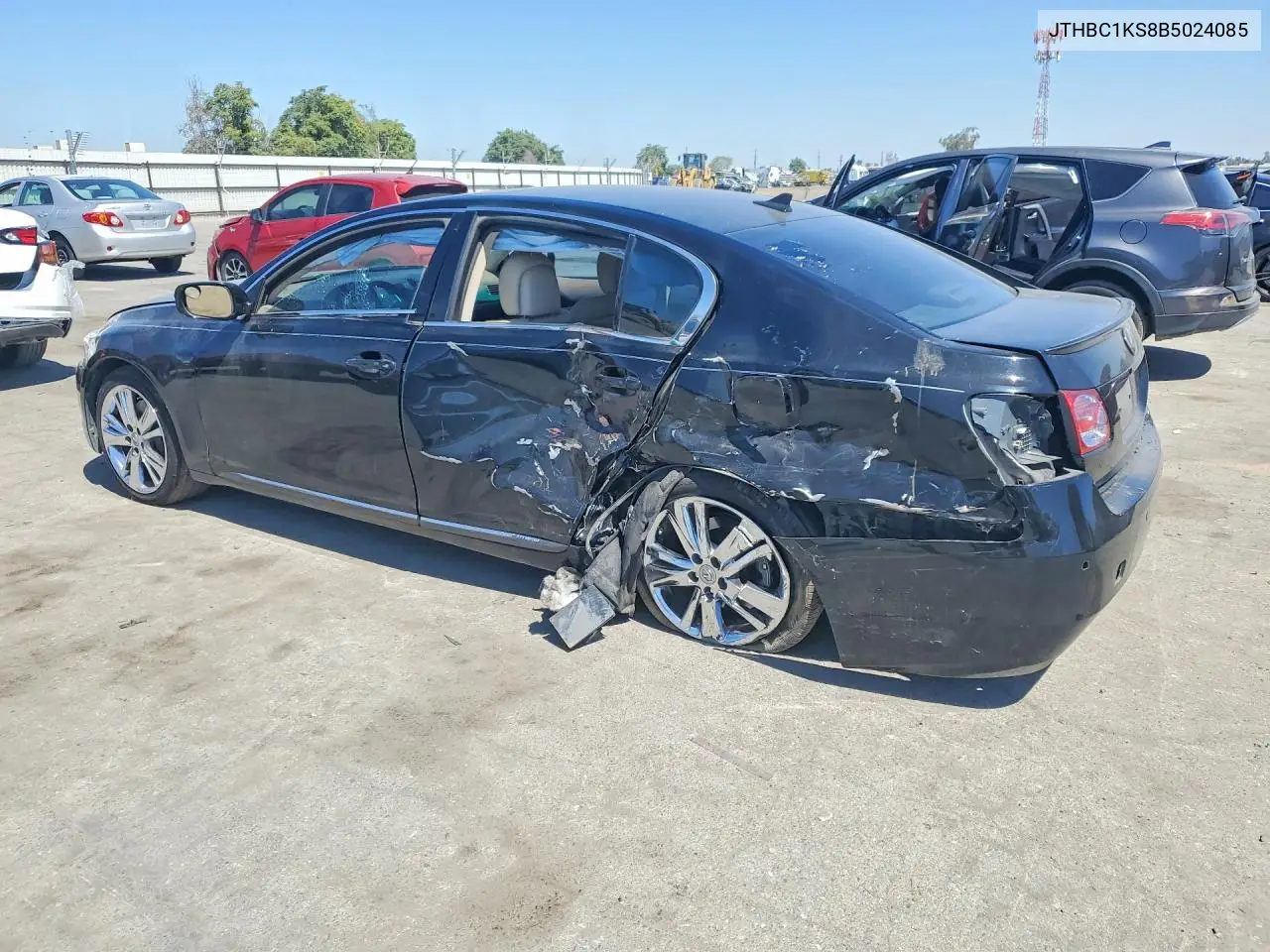 2011 Lexus Gs 450H VIN: JTHBC1KS8B5024085 Lot: 61752626