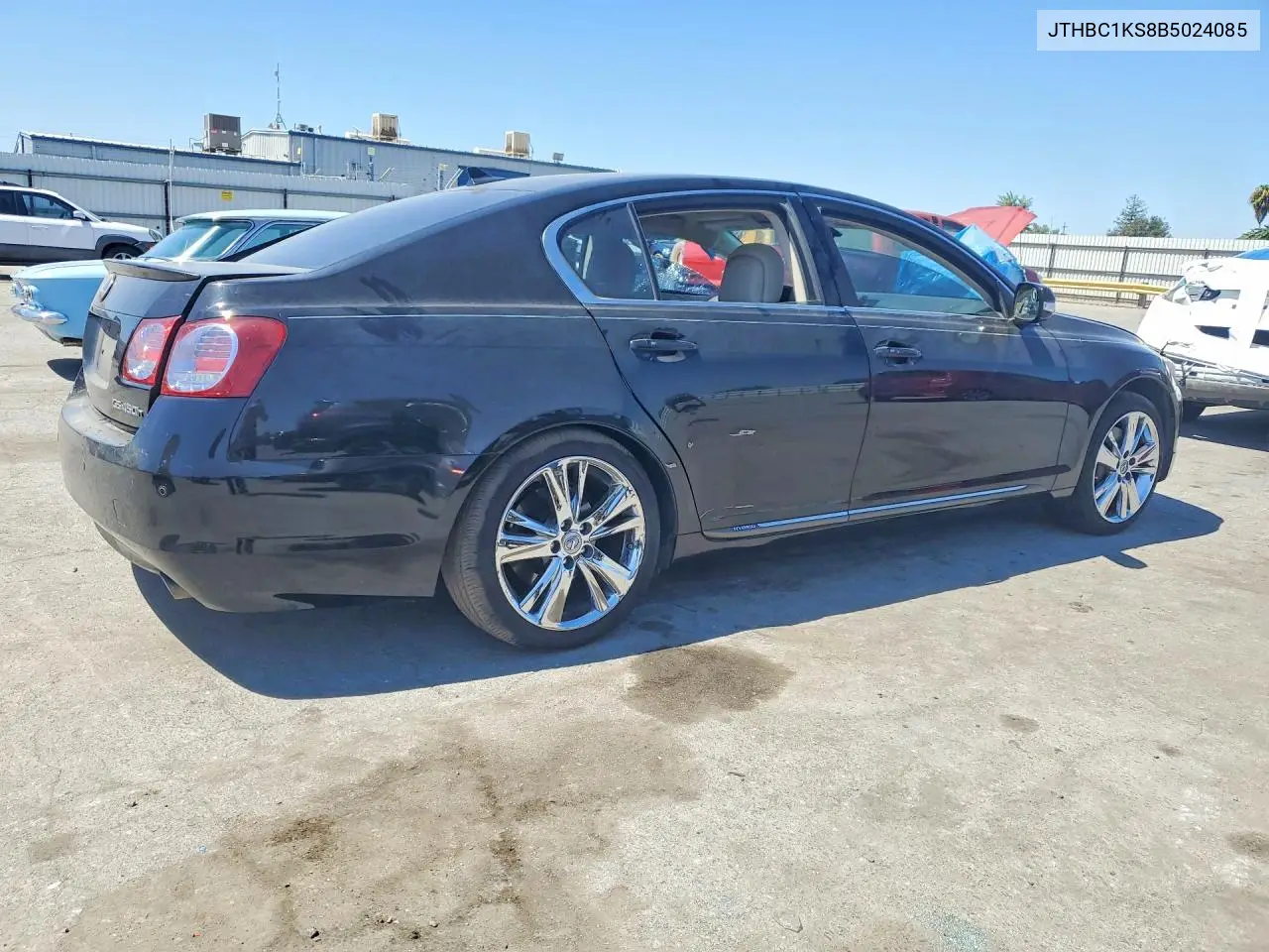 2011 Lexus Gs 450H VIN: JTHBC1KS8B5024085 Lot: 61752626
