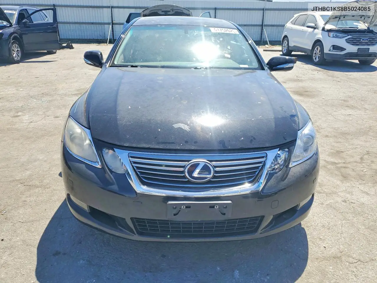 2011 Lexus Gs 450H VIN: JTHBC1KS8B5024085 Lot: 61752626