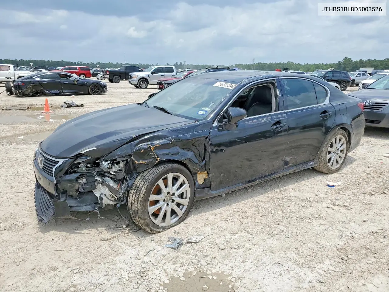 2013 Lexus Gs 450 VIN: JTHBS1BL8D5003526 Lot: 56777346