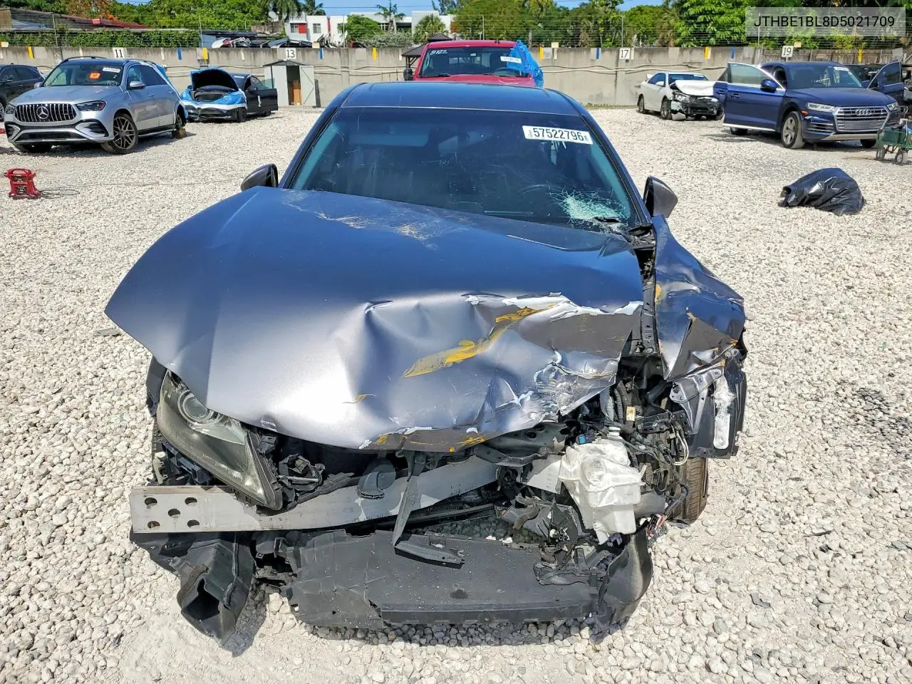 2013 Lexus Gs 350 VIN: JTHBE1BL8D5021709 Lot: 57522796