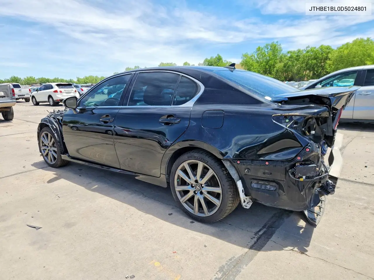 2013 Lexus Gs 350 VIN: JTHBE1BL0D5024801 Lot: 57540686
