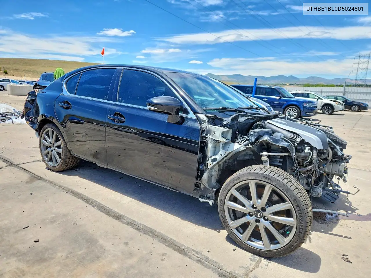 2013 Lexus Gs 350 VIN: JTHBE1BL0D5024801 Lot: 57540686