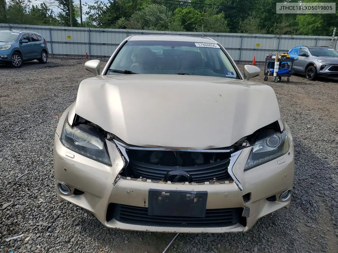 2013 Lexus Gs 350 VIN: JTHCE1BLXD5019805 Lot: 57860856