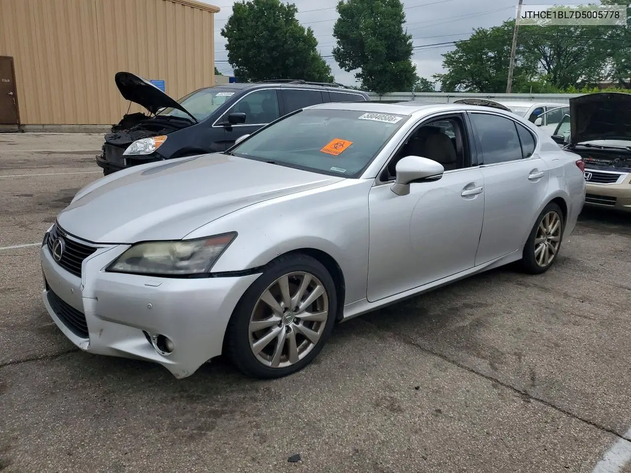 2013 Lexus Gs 350 VIN: JTHCE1BL7D5005778 Lot: 58040586