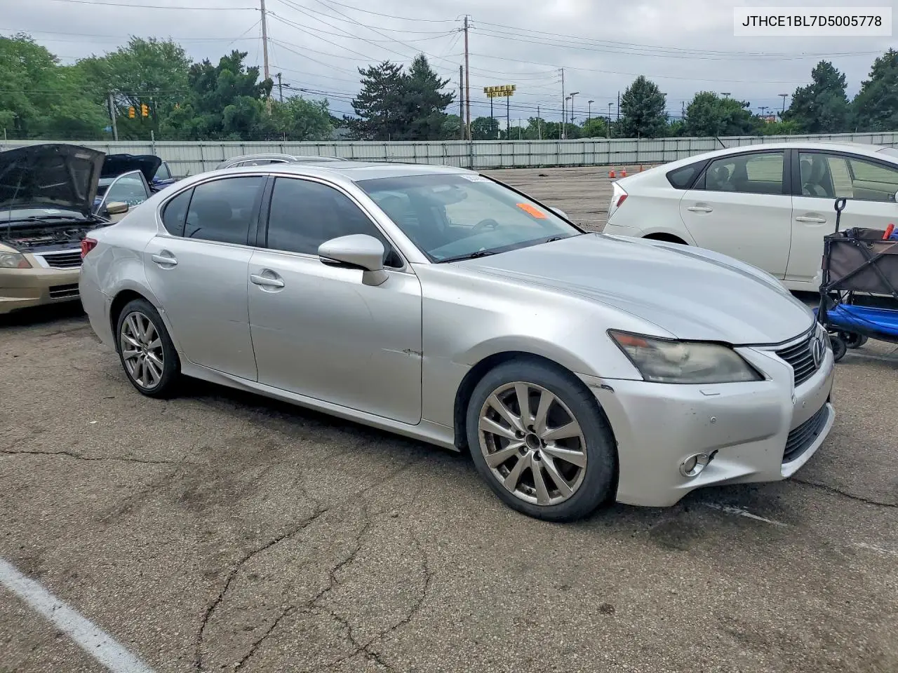 2013 Lexus Gs 350 VIN: JTHCE1BL7D5005778 Lot: 58040586