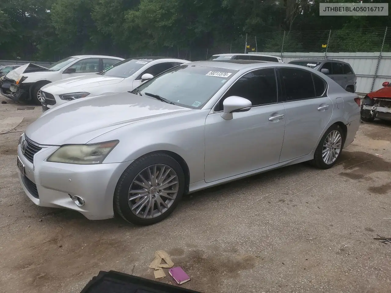 2013 Lexus Gs 350 VIN: JTHBE1BL4D5016717 Lot: 58217376