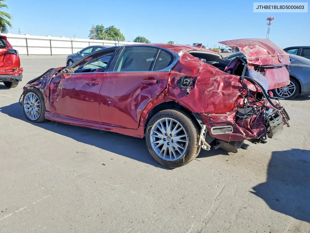2013 Lexus Gs 350 VIN: JTHBE1BL8D5000603 Lot: 58653396