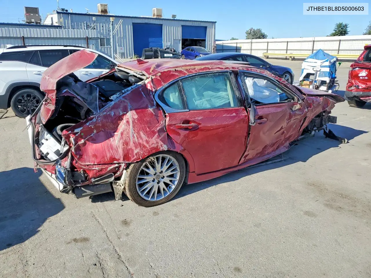 2013 Lexus Gs 350 VIN: JTHBE1BL8D5000603 Lot: 58653396
