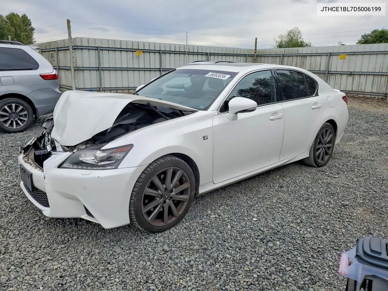 2013 Lexus Gs 350 VIN: JTHCE1BL7D5006199 Lot: 59083036