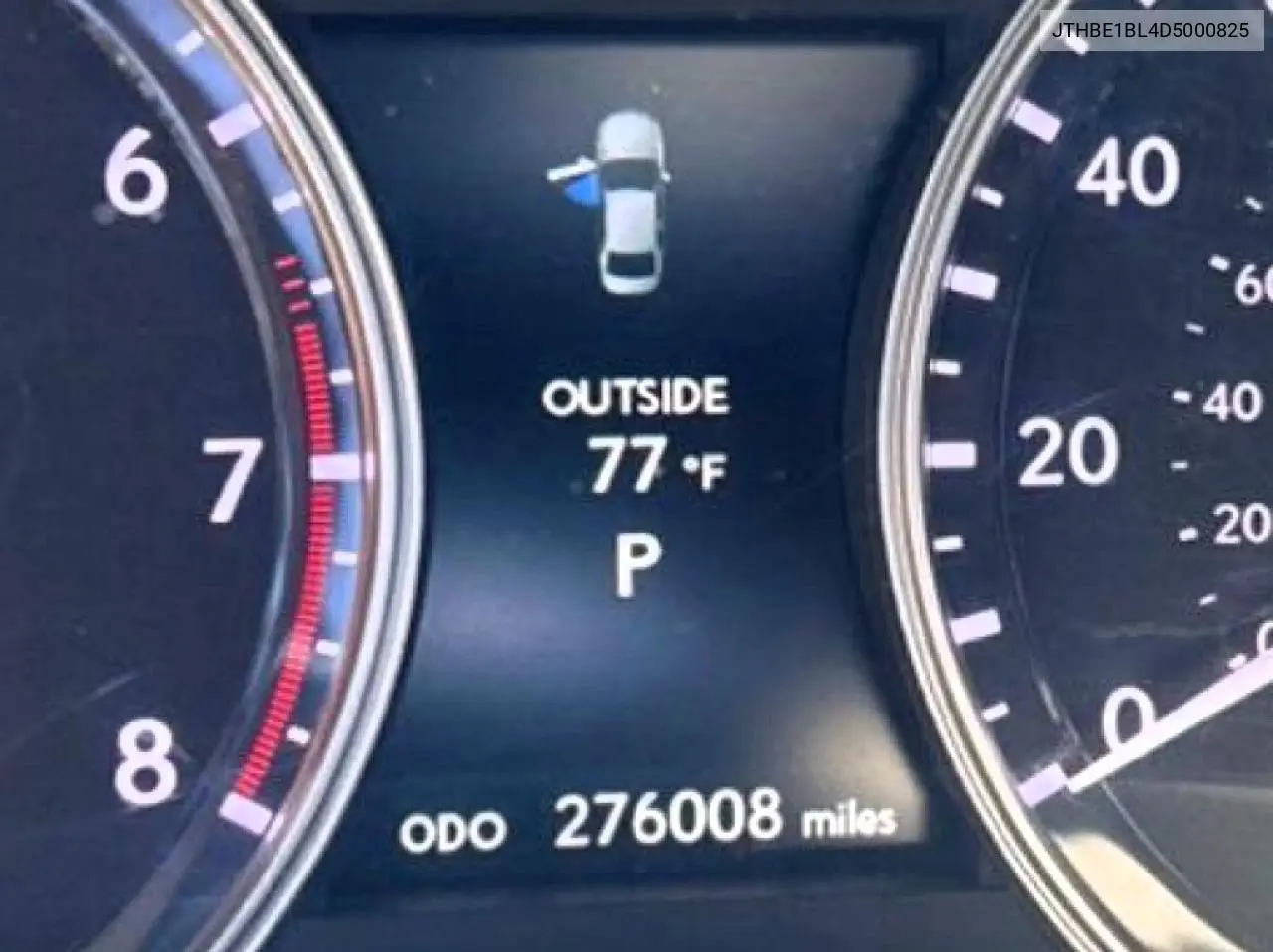 2013 Lexus Gs 350 VIN: JTHBE1BL4D5000825 Lot: 59200876
