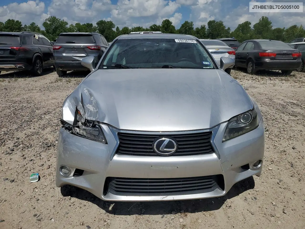 2013 Lexus Gs 350 VIN: JTHBE1BL7D5005100 Lot: 59238776