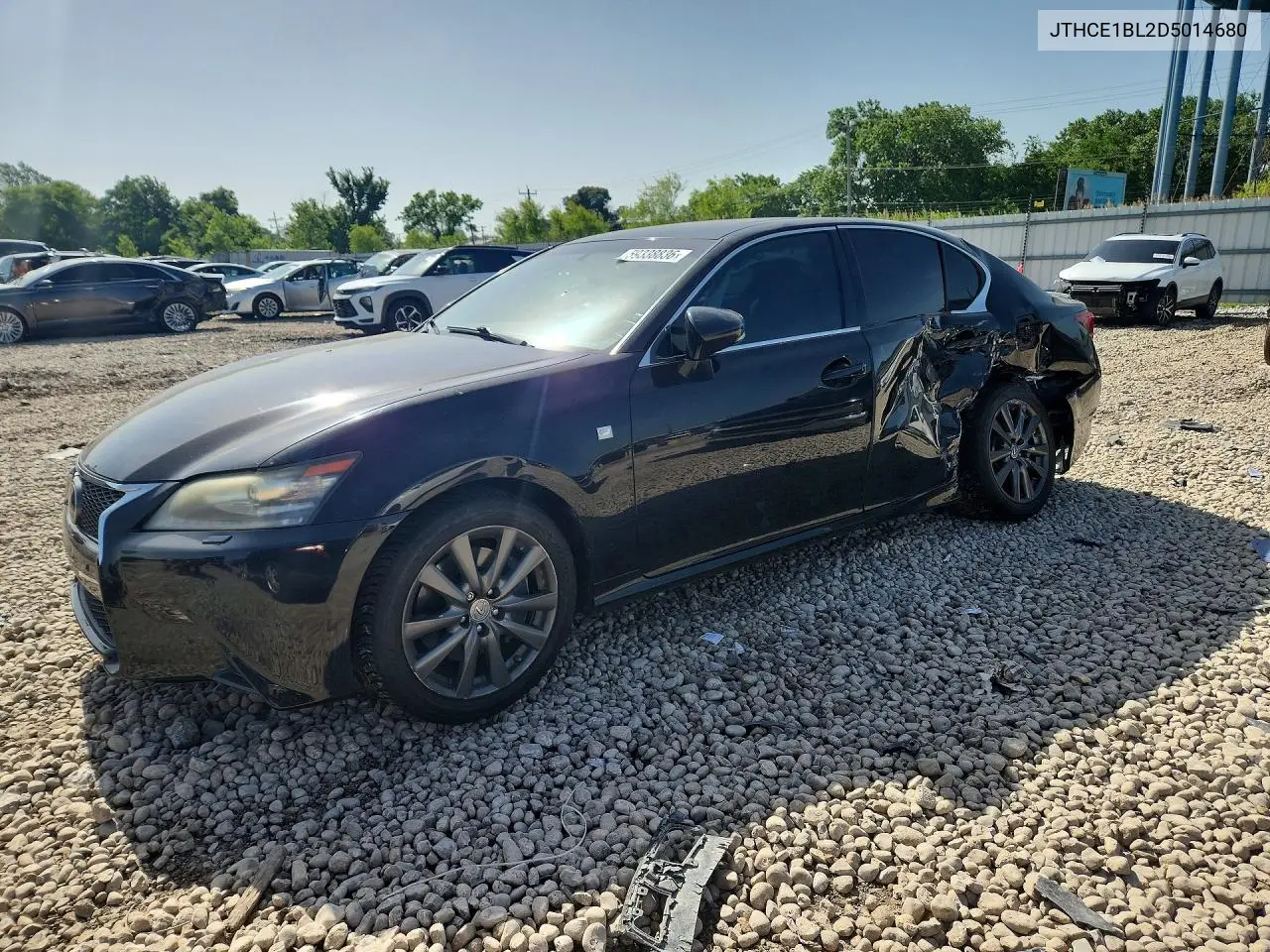 2013 Lexus Gs 350 VIN: JTHCE1BL2D5014680 Lot: 59338836