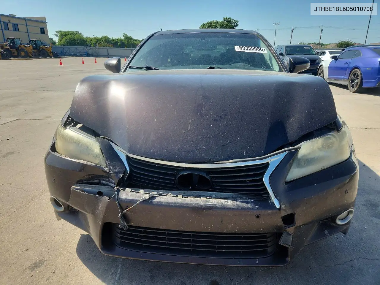 2013 Lexus Gs 350 VIN: JTHBE1BL6D5010708 Lot: 59355086