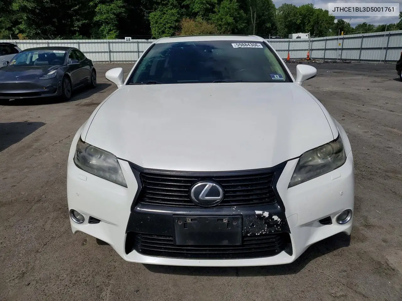 2013 Lexus Gs 350 VIN: JTHCE1BL3D5001761 Lot: 59884306