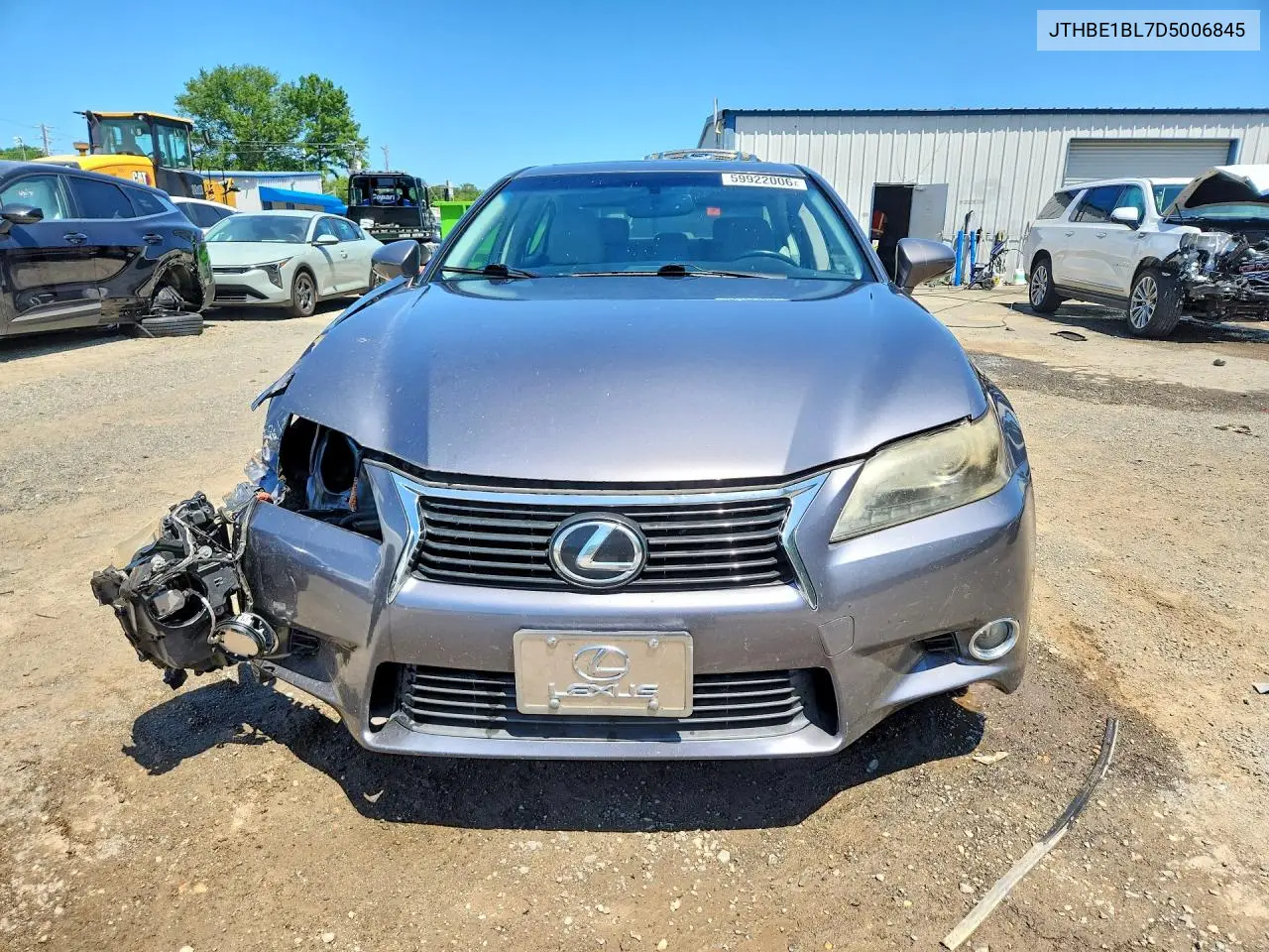 2013 Lexus Gs 350 VIN: JTHBE1BL7D5006845 Lot: 59922006