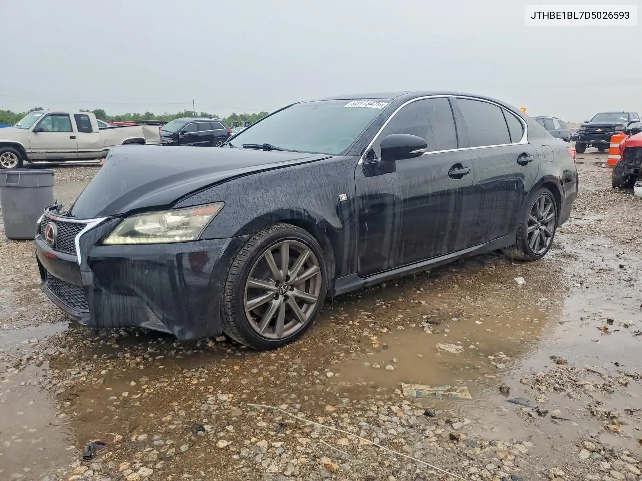 2013 Lexus Gs 350 VIN: JTHBE1BL7D5026593 Lot: 60173476