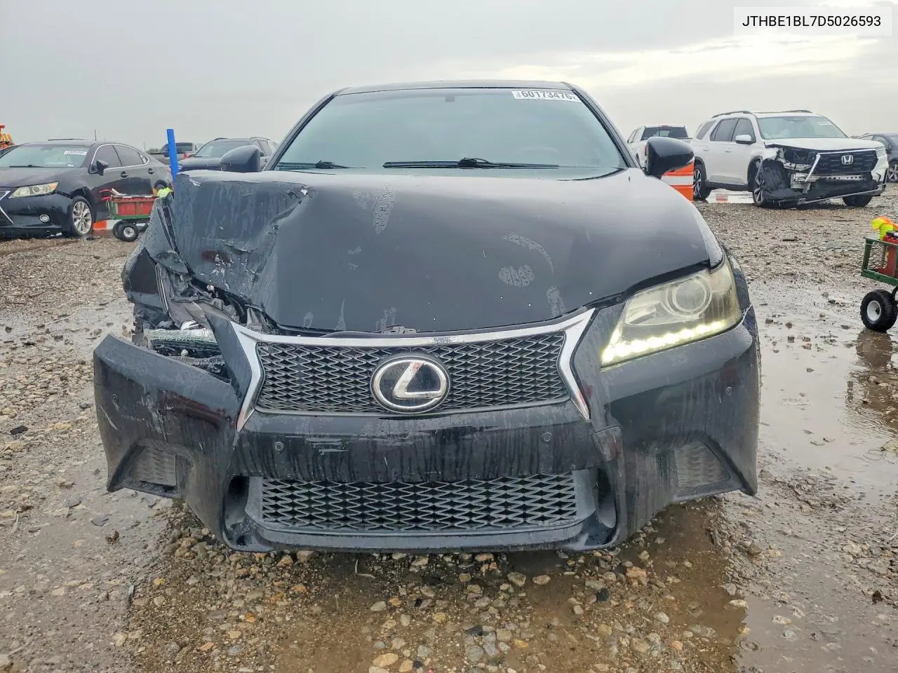2013 Lexus Gs 350 VIN: JTHBE1BL7D5026593 Lot: 60173476