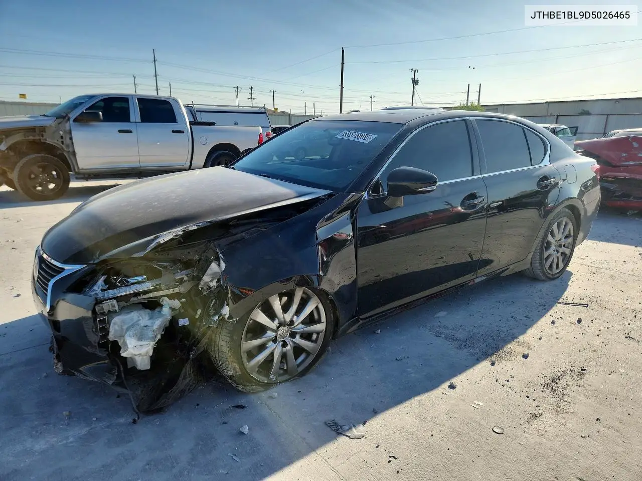 2013 Lexus Gs 350 VIN: JTHBE1BL9D5026465 Lot: 60578696