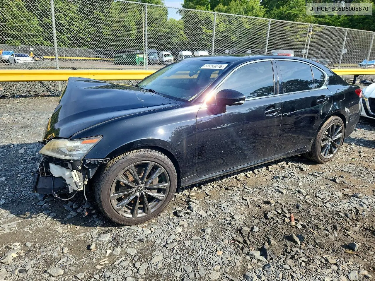 2013 Lexus Gs 350 VIN: JTHCE1BL6D5005870 Lot: 60753646