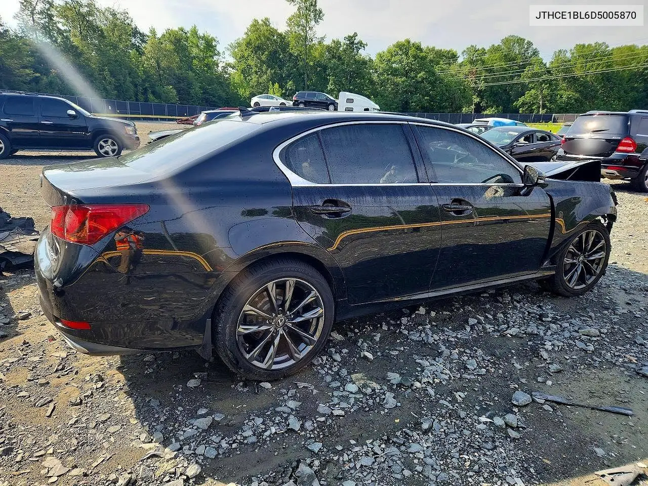 2013 Lexus Gs 350 VIN: JTHCE1BL6D5005870 Lot: 60753646