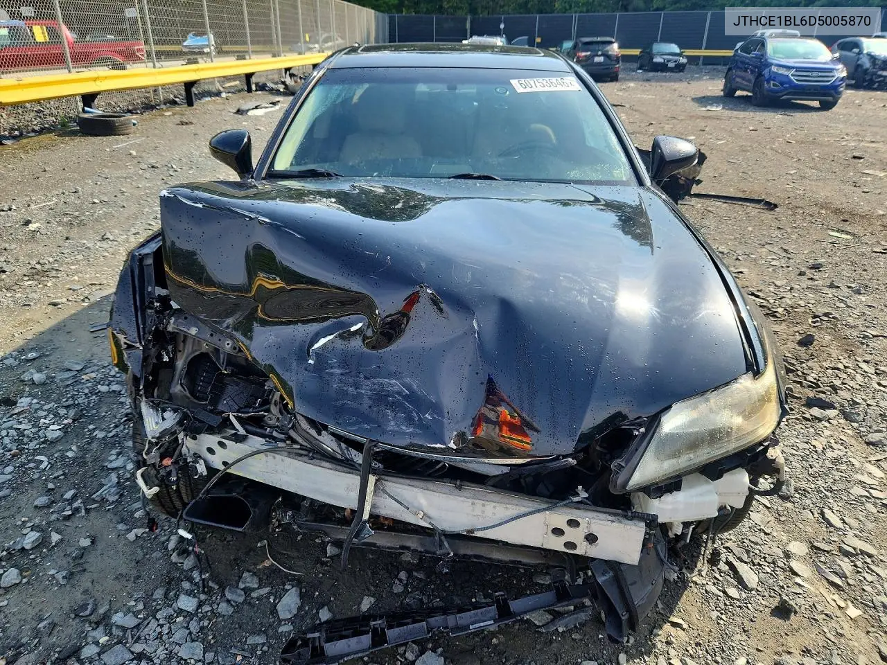 2013 Lexus Gs 350 VIN: JTHCE1BL6D5005870 Lot: 60753646