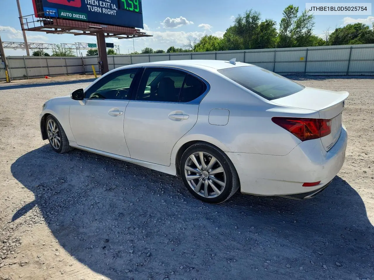 2013 Lexus Gs VIN: JTHBE1BL0D5025754 Lot: 60818026