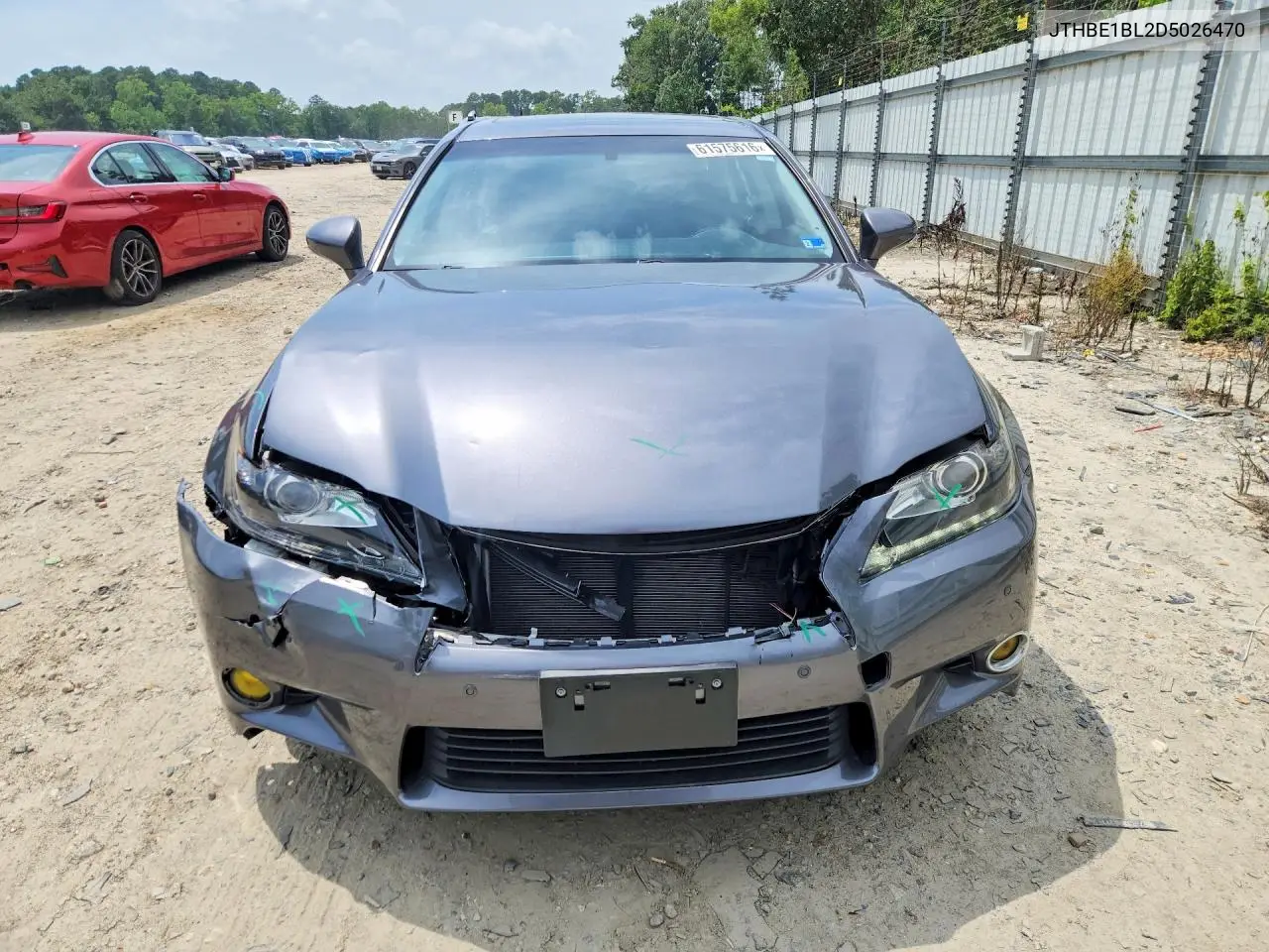 2013 Lexus Gs 350 VIN: JTHBE1BL2D5026470 Lot: 61575616